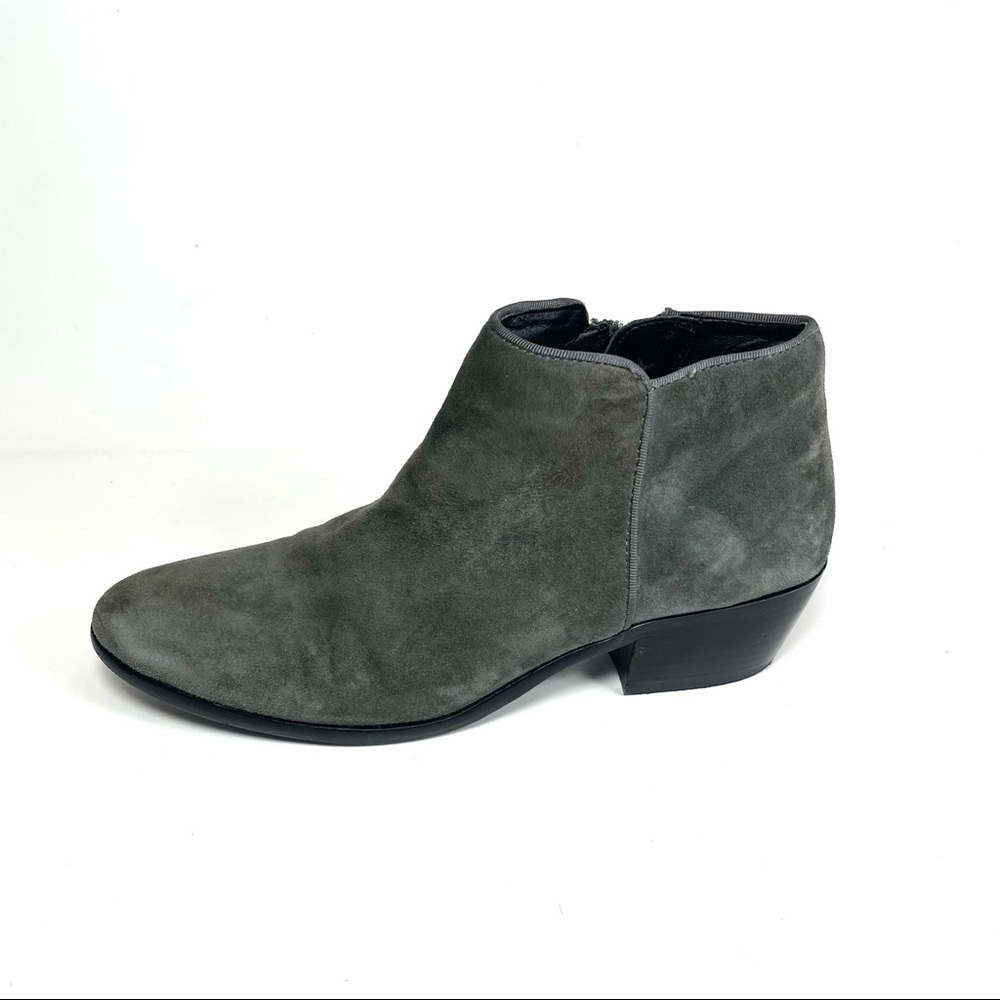 Sam‎ Edelman Petty Women’s Ankle Boots Gray Suede Size 6.5